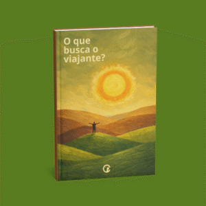 Livro "O que busca o viajante?" - Tamanho 14X21, Orelhas, Brochura