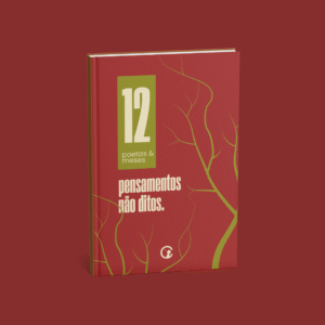 Livro "12 pensamentos não ditos" - Tamanho 14X21, Orelhas, Brochura